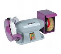 Sidamo - Meule ou touret pour affutage 200 mm avec brosse monophasee -