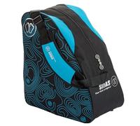 Sidas Boot Bag Black & Blue - Sac à chaussures de ski Sidas en Nylon noir et bleu