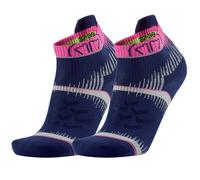 Sidas Chaussettes Course à Pied Run Ultra, Légères et Respirantes, 2 bandes de Grip antidérapant, Anti-Glisse dans la chaussure, Chaussettes Running Trail pour homme et femme