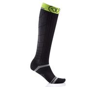 Sidas Chaussettes Endurance Racing Knee – Noir/Jaune – Taille L