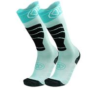 Sidas Chaussettes de Ski Comfort pour femme, En laine Mérinos, Zone de Protection au Tibia, Confort toute la journée et Respirabilité optimale, Composées en fibres recyclées