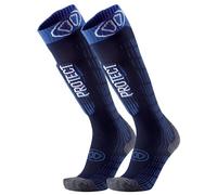 Sidas Chaussettes de ski unisexes en laine mérinos pour temps froid Protection tibia Volume moyen