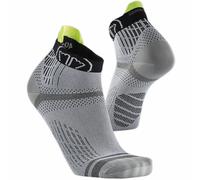 Sidas Courir Sentir Chaussettes de Running Sport Straßenlauf-socken Gris/Jaune