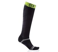 Chaussettes unisexe Sidas Endurance Racing Knee Noir/Jaune 42-43