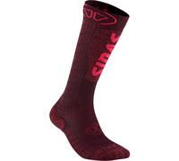 Sidas Femmes Chaussettes de ski SKI EXPERT burgundy 26/27 - 37-38