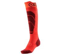 Sidas - Kid's Ski Merino Socks - Chaussettes de ski - EU 31-34 - red / orange