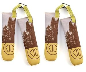 Sidas Mixte Sèche Chaussures Narurel - Dry Bag Cedar Wood Séches Naturel, Jaune, Aucune EU (Lot de 2)
