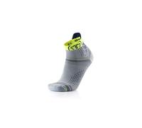 Sidas - Run Feel - Chaussettes running Gris / Jaune - 47 - 49