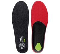 Sidas - Semelle de chaussure de ski - 3Feet Eco Warm Mid en Aluminium - Taille 42-43 - Rouge Rouge 42-43