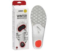 Sidas Semelles laine Merinos, Winter 3D, Pour le Ski et les Activités hivernales, Semelles Isolantes et Confort, Garder les pieds au chaud, Stabilité du Pied avec la coque EVA, pour Homme et Femme