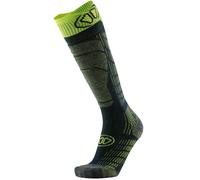 SIDAS Ski Comfort Chaussettes de Winter-Socken Snowboard Noir/Jaune