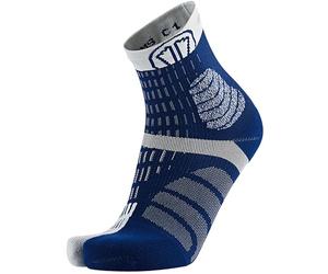 Sidas Unisex T-Free Trail Chaussettes, marineblau-grau, 40|41