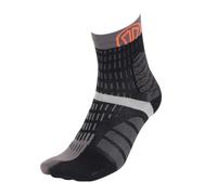 Sidas Unisex T-Free Trail Socken, schwarz-grau, 40|41