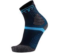 Sidas Unisex Trail Double Chaussettes, schwarz-türkis, 42|43