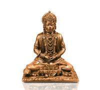 Siddharth International 11,4 cm Bahubali Hanuman Ji Murti Statue pour tableau de bord de voiture, statue de Lord Hanuman Idol pour décoration de la maison et Puja, fabriquée en résine pour la