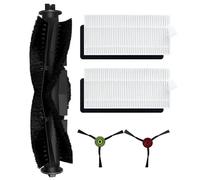 Side Brush Mop Cloth Kit For Cecotec for Conga for Eternal for Pet Max for Titanium for Vital Spare Replaceable Parts(A)