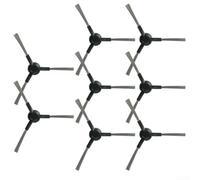 Side Brushes for pour dreame pour l40 Ultra A L30s S Nylon Side(8pcs) | Nylon bristles, plastic hub, fits pour l40 pour Ultra A, deep corner clean, design
