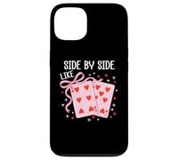 Side by Side Like 67 Valentine Cards 6 7 Youre The 6 to My 7 Coque pour iPhone 13