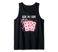 Side by Side Like 67 Valentine Cards 6 7 Youre The 6 to My 7 Débardeur