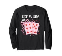 Side by Side Like 67 Valentine Cards 6 7 Youre The 6 to My 7 Manche Longue