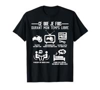 Side-Car Temps Libre Citation Drôle Humour Passion T-Shirt