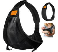 Side Carrier For Babies,Breathable,Adjustable And Wrapped Baby Carrier For Newborns,Baby Carrier For Newborns Up To 3-36 Months (Black)