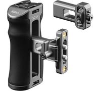Side Handle for Camera Rack, NATO and Arri Aluminium Side Handle with Cold Boot Thread 0.63 cm Arri Thread 0.37 cm, Adjustable from Top to Bottom, NATO Rail Included, SC-SH