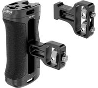 Side Handle with Double 1/4"" Screw Mount, Lightweight Camera Handle, 1/4"" and 3/8"" Thread Up and Down, Adjustable Side Handle AM-SHS