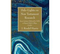 Side-Lights On New Testament Research