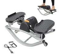 Side Motion Step Machine - Design Stepper latéral avec faible charge, équipement de fitness d'intérieur peu encombrant, conditionnement du rythme contrôlé, mouvement oscillant liquide avec support
