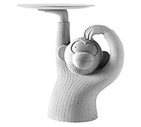Side Table Coffee Table Animal Monkey Small Round Resin Coffee Table Animal Figure As Creative Living Room Bedroom Table (Color : Dark Color) (Light Color)