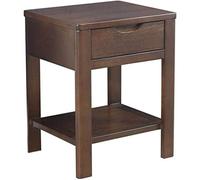 Side Table Coffee Tables Friendly Spray Paint Beech Room Sofa Bedside Storage Box (Color : Wood Color) (Walnut Color)