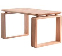 Side Table Coffee Tables Solid Wood Table Side Bedside Storage Simple Room Restaurant Sofa Storage Box (Color : Wood Color Size : 45 * 100 * 30cm) (Wood Color 45 * 80 * 30cm)