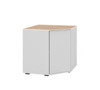 Sideboard Betti, 77.9x77.9cm avec 1 porte, Blanc/Sonoma, Vicco 41615