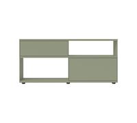 Sideboard Flow Q avec tiroir et porte abattante 160x71x40cm adjustable sliding feet