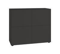 Sideboard Nex Pur 2.0 120x100x40cm with gliding feet H 3cm/2x shelf