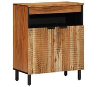 Vidaxl Buffet 60x33x75 Cm Bois D'acacia Massif
