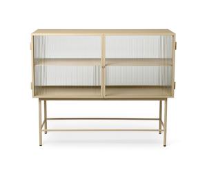 Sideboard verre rosé Haze WxHxD 110x90x40cm