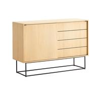 Woud Table d'appoint Virka. hauteur 120 cm Chêne
