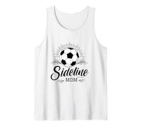 Sideline Mom Soccer Game Days Soccer Mama Débardeur