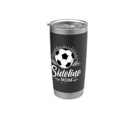 Sideline Mom Soccer Game Days Soccer Mama Gobelet isotherme en acier inoxydable double paroi