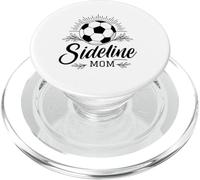Sideline Mom Soccer Game Days Soccer Mama PopSockets PopGrip pour MagSafe