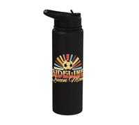 Sideline Queen Mom Soccer Mom Gift Game Days Gift For Mom Stainless Steel Insulated Water Bottle