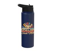 Sideline Queen Mom Soccer Mom Gift Game Days Gift For Mom Stainless Steel Insulated Water Bottle