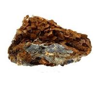 Siderite - Pierre Naturelle en Provenance de France, Allevard, Isère - Cristal de Siderite Rare et Authentique 3839.0 ct - Certificat d'Authenticité Inclus 140 x 80 x 55 mm G