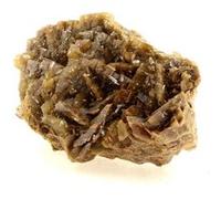 SIDERITE - Pierre Naturelle en Provenance de France, Saint-Pierre-de-Mésage - Rare minéral brun, cristallisé, collection Mineralp 1760.1 ct - Certificat d'Authenticité Inclus 96 x 56 x 46 mm Brun G