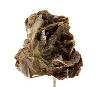 Siderite + Quartz. 1085.6 Ct. Mésage Mine, Saint-Pierre-De-Mésage, France.