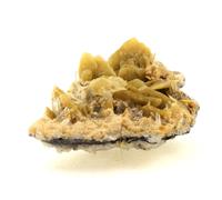 SIDERITE + QUARTZ - Pierre Naturelle en Provenance de France, Mine de La Mure, Isère Pierre de collection, cristal naturel, minéral rare 166.5 ct - Certificat d'Authenticité Inclus 51 x 35 x 20 mm G