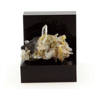 Siderite, Quartz, Pyrite, Bournonite. 38.64 Ct. Mésage Mine, Vizille, France. Rare.