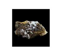 SIDERITE, QUARTZ, PYRITE en provenance de FRANCE, Saint-Pierre-de-Mésage - Mésage Mine Pierre naturelle avec certificat d'authenticité 458.0 ct - 60 x 55 x 25 mm G